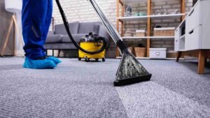 Carpet Cleaning Knoxville TN cleaning a commercial carpet